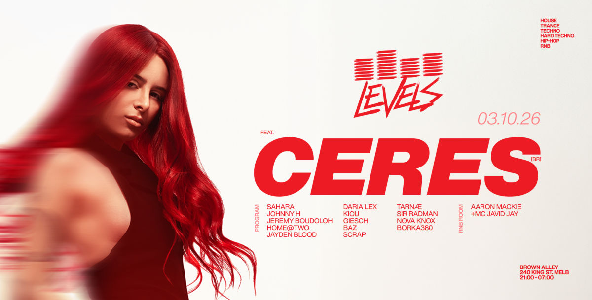 CERES AT LEVELS THIS SATURDAY