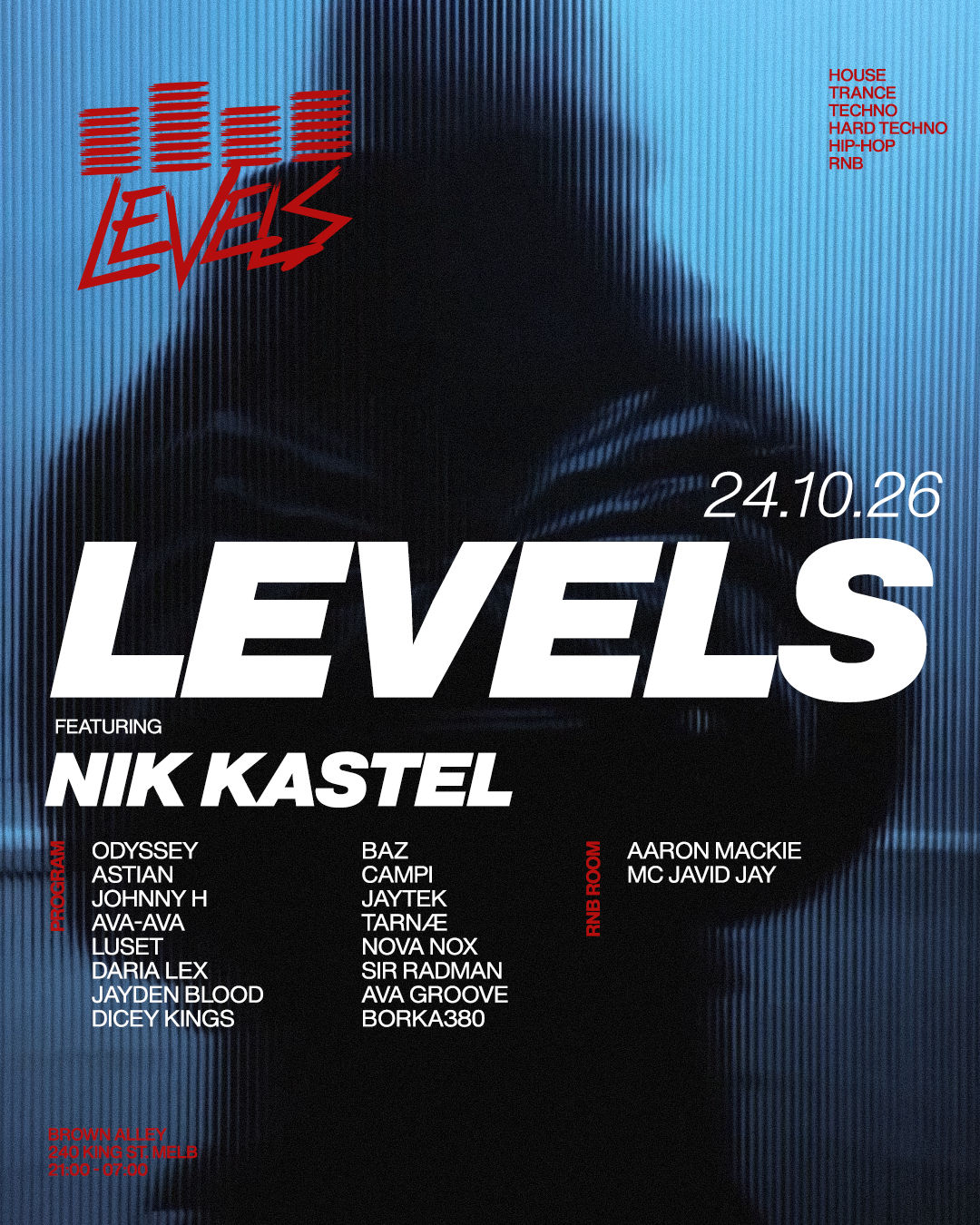 LEVELS | FT. NIK KASTEL | 24.10.26